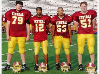 Central Varsity Football Captains 2006