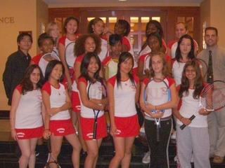 CHS Girls Varsity Tennis Team