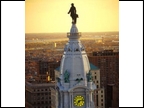 William Penn atop City Hall