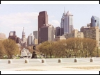 Philadelphia skyline from Art Museum
