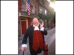 Ben Franklin on Elfreth's Alley
