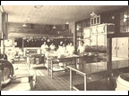Cafeteria Kitchen at Broad & Olney 1939